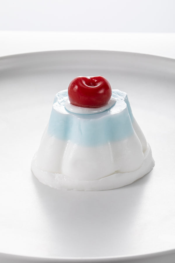 Cherry sea salt pudding squishy